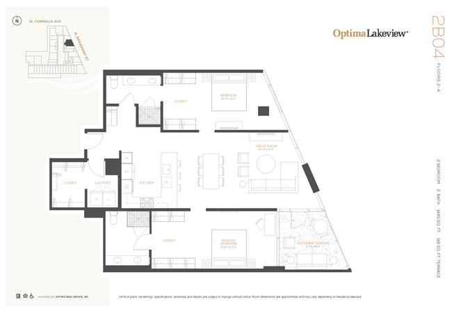 Floorplan - Optima Lakeview