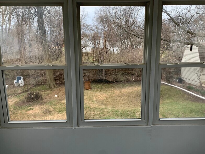 Backyard view from sunroom. - 108 Laredo Ave