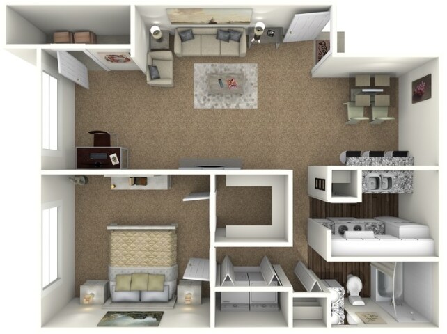 Floorplan - Hawke Apartment Homes