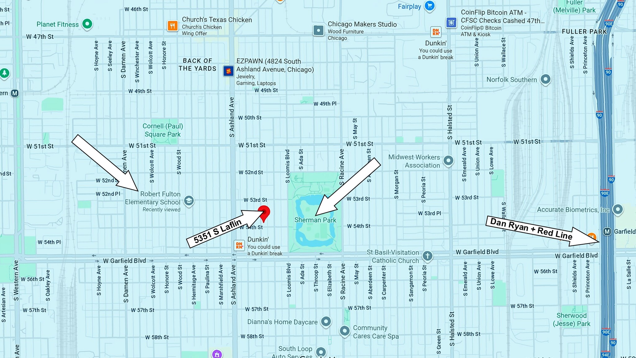 Easy access to everything - 5351 S Laflin St