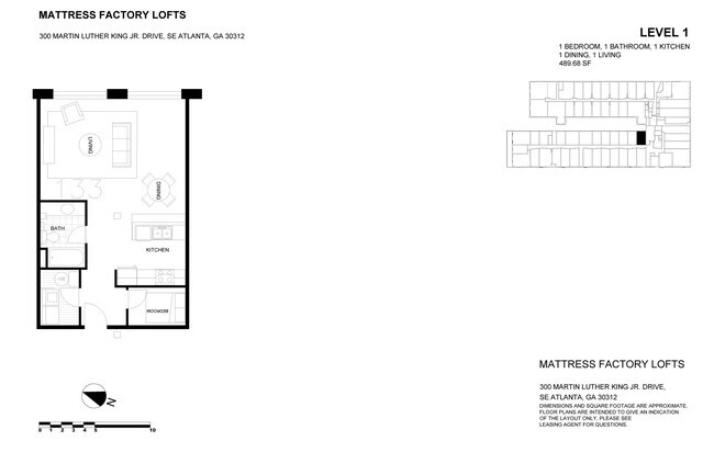 Floorplan - Mattress Factory Lofts