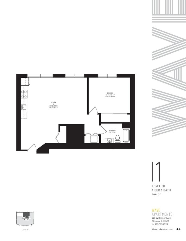 Floorplan - Wave Lakeview