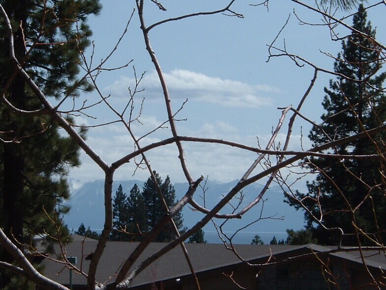 Peek of lake from deck - 989 Tahoe Boulevard