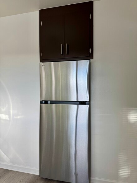 Stainless steel refrigerator - new - 554 Monterey Blvd