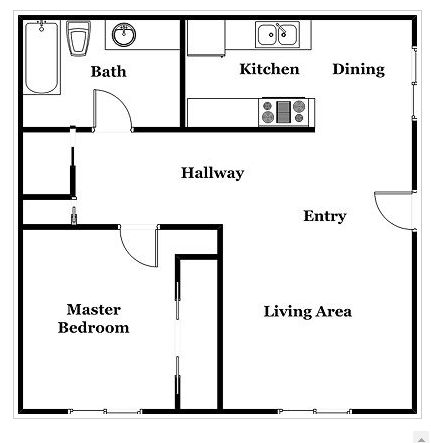 1BR/1BA - Waterman Apartments