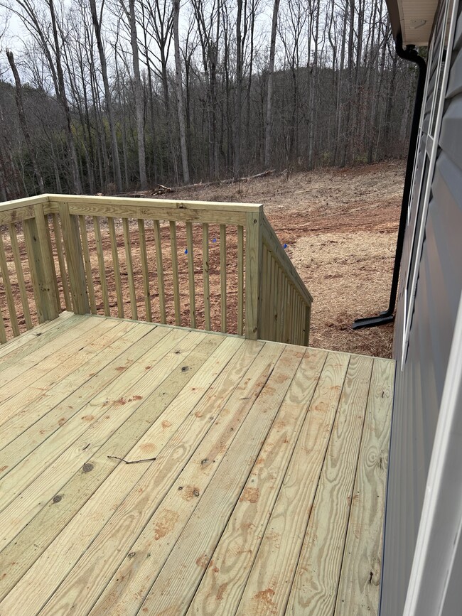 Back Deck - 522 Island Ford Rd