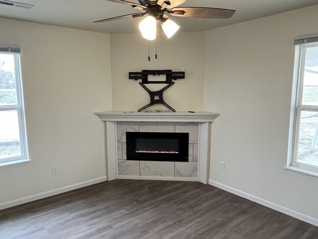 Electric Fireplace - 301 Post Oak Dr