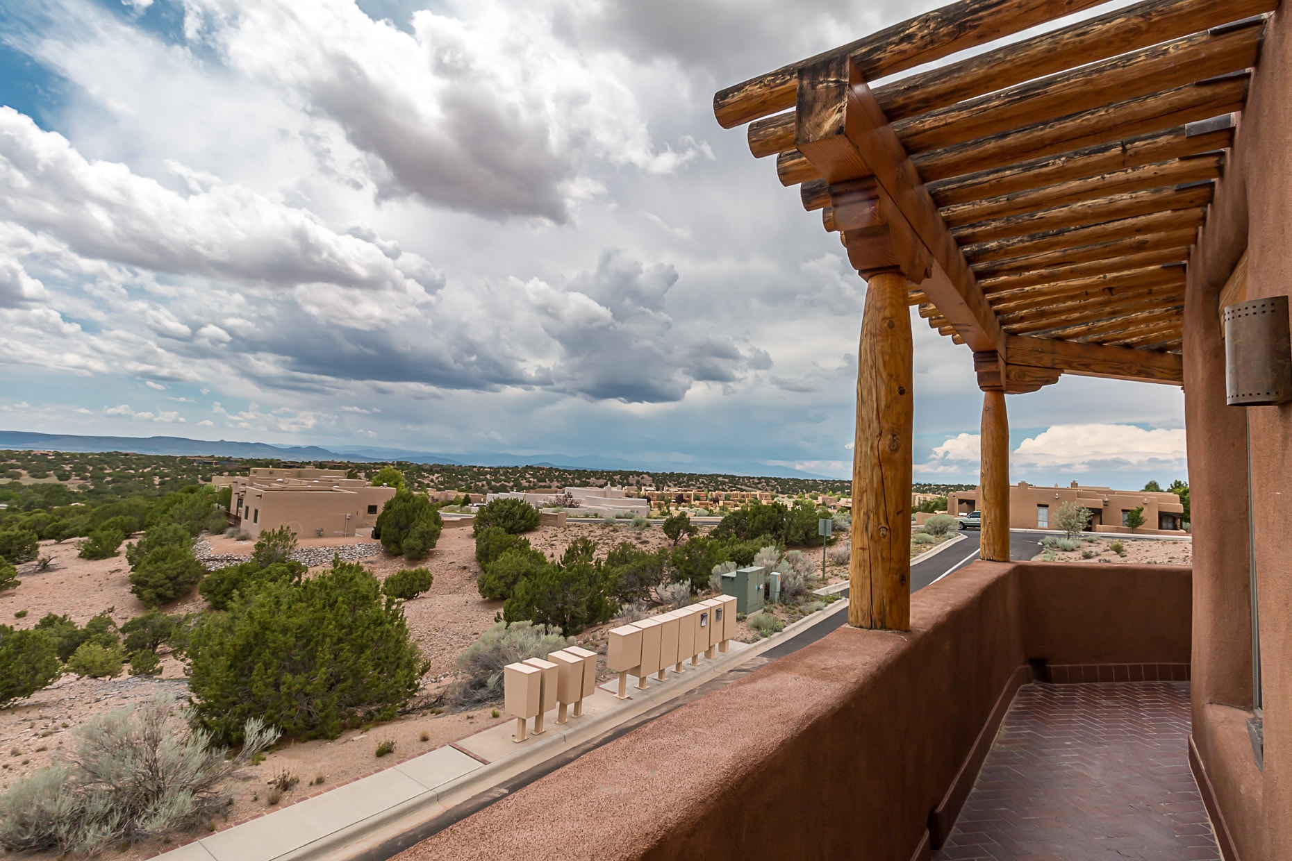 Back porch view - 13 Plaza Nueva