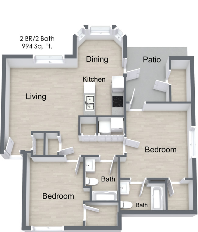 Floorplan - Balmoral Apartments