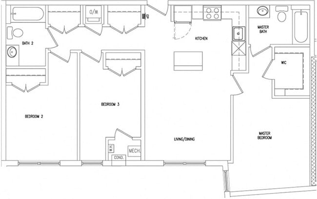 Floorplan - The Atrium