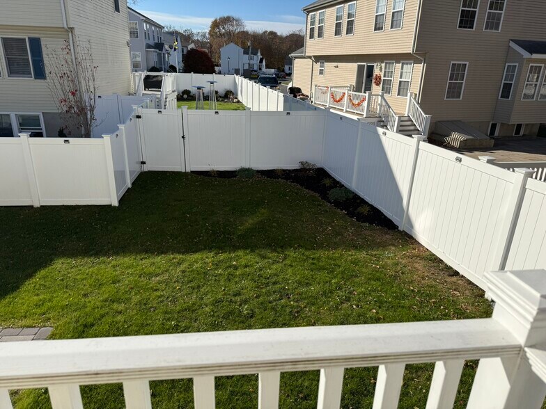 Yard view from Porch - 86 Central St