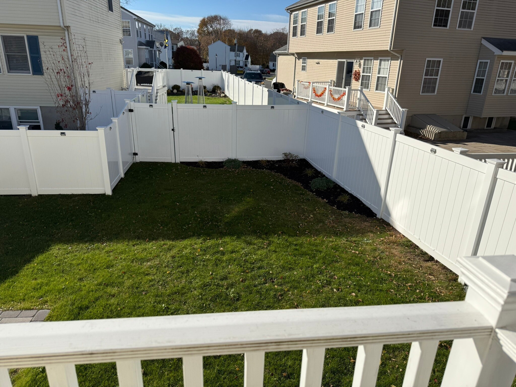 Yard view from Porch - 86 Central St