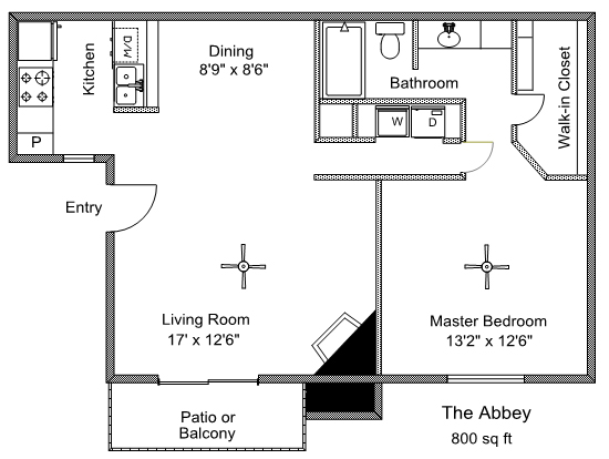 Floorplan - Huntington Circle