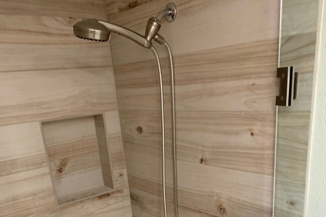 Shower in second bathroom - 2102 Neilson Way