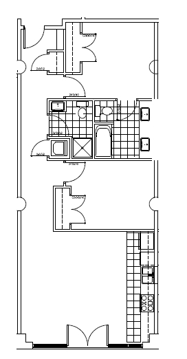 2BR/2BA - Chesapeake Lofts