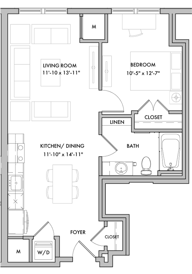Floorplan - Melford Mansions
