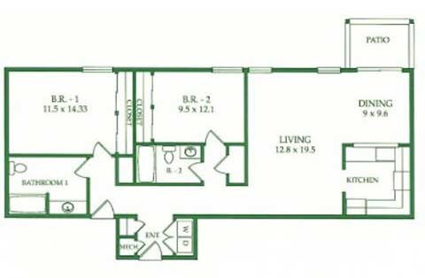 Floorplan - Crooked Oak at Loma Verde Preserve Apartment Homes