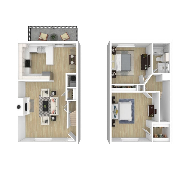 Floorplan - Standiford Court Apartments