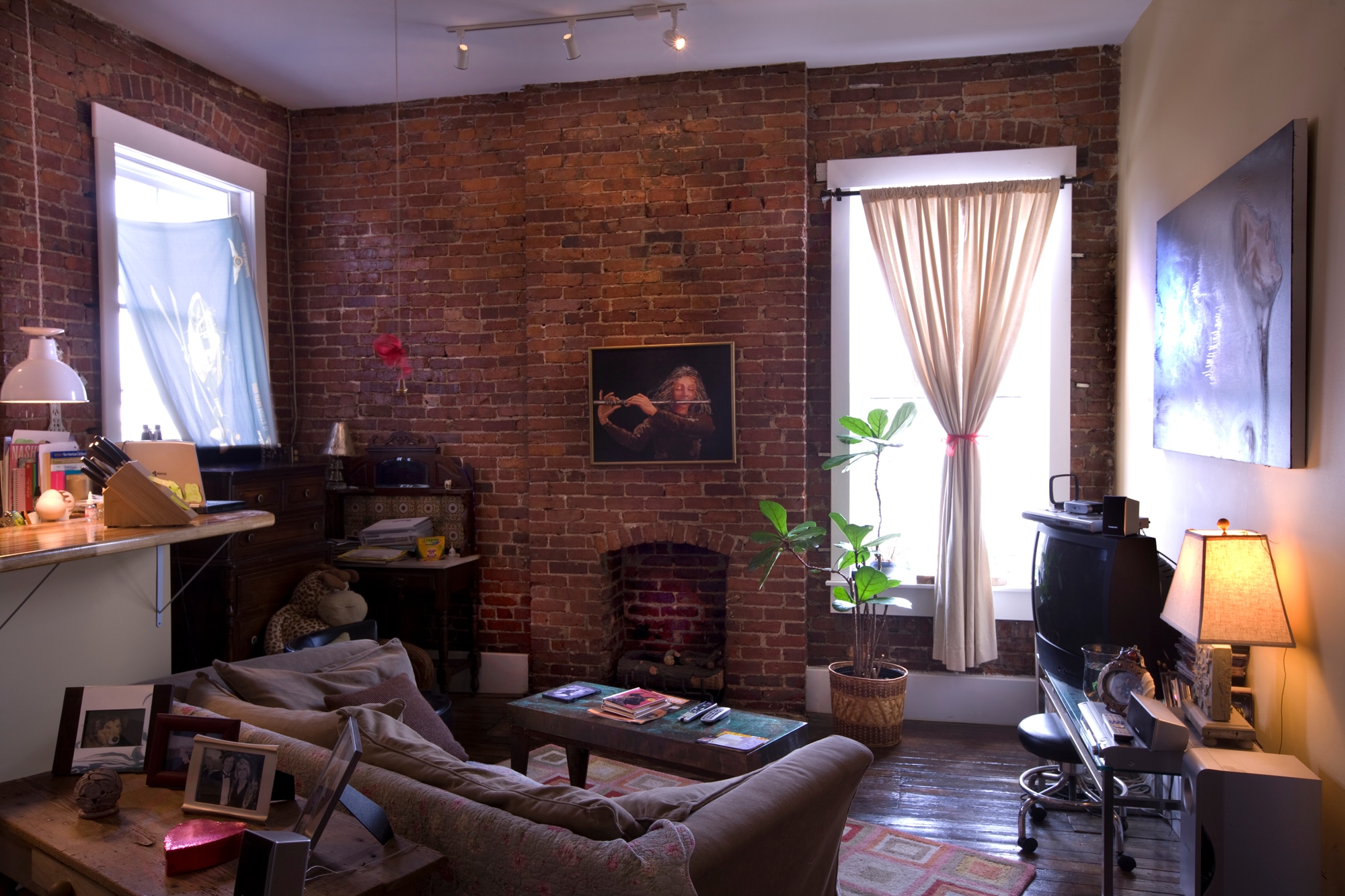 Main living area as you walk in the door - 625 7th Ave S