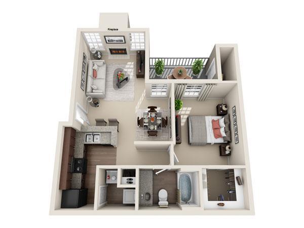 Floorplan - Signature Point Apartment Homes