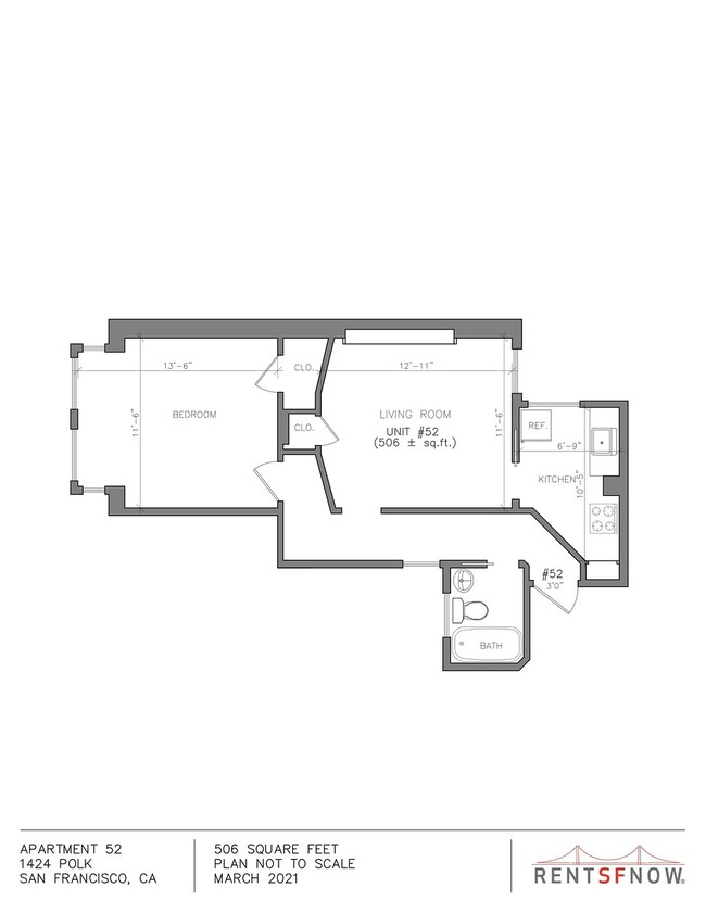 Floorplan - 1424 Polk