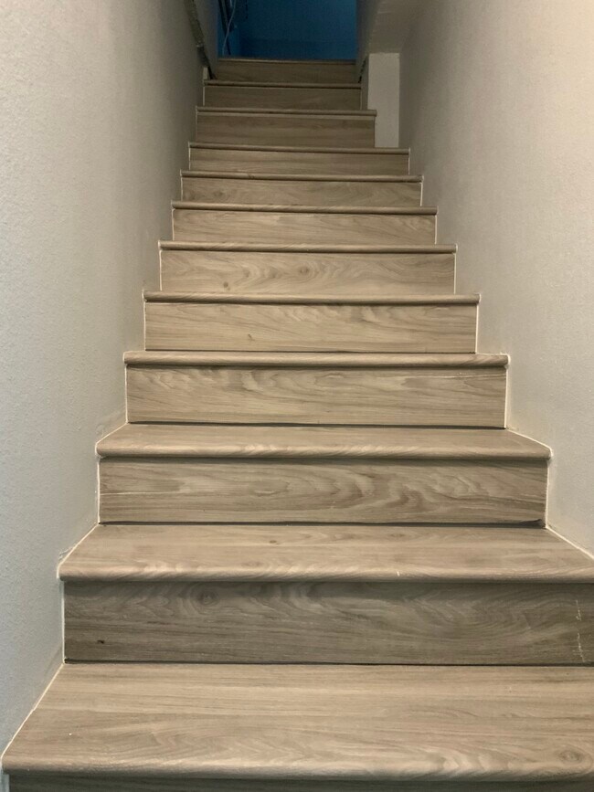 Stairs going up to 3rd floor - 3816 Byers Ave