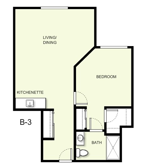 1BR/1BA - The Lodge at Wake Forest