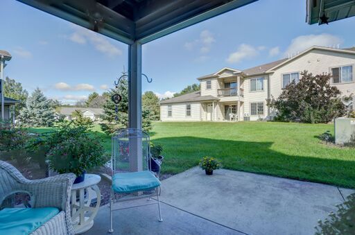Covered patio on first floor. - 325 Henry Dr