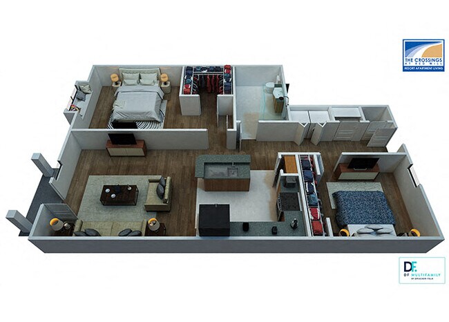 Floorplan - The Crossings at Red Mill