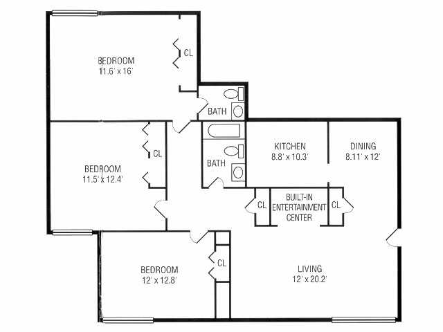 Floorplan - Lakeside North