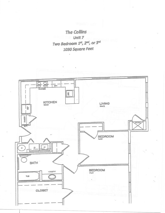 Floorplan - Scotia Manor Luxury Apartments