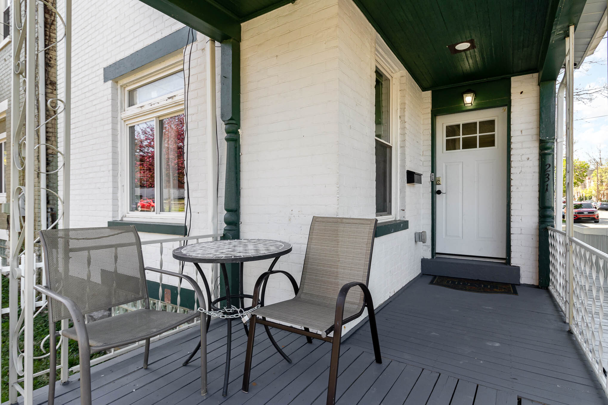 Porch with wheelchair ramp - 231 Fosdick St