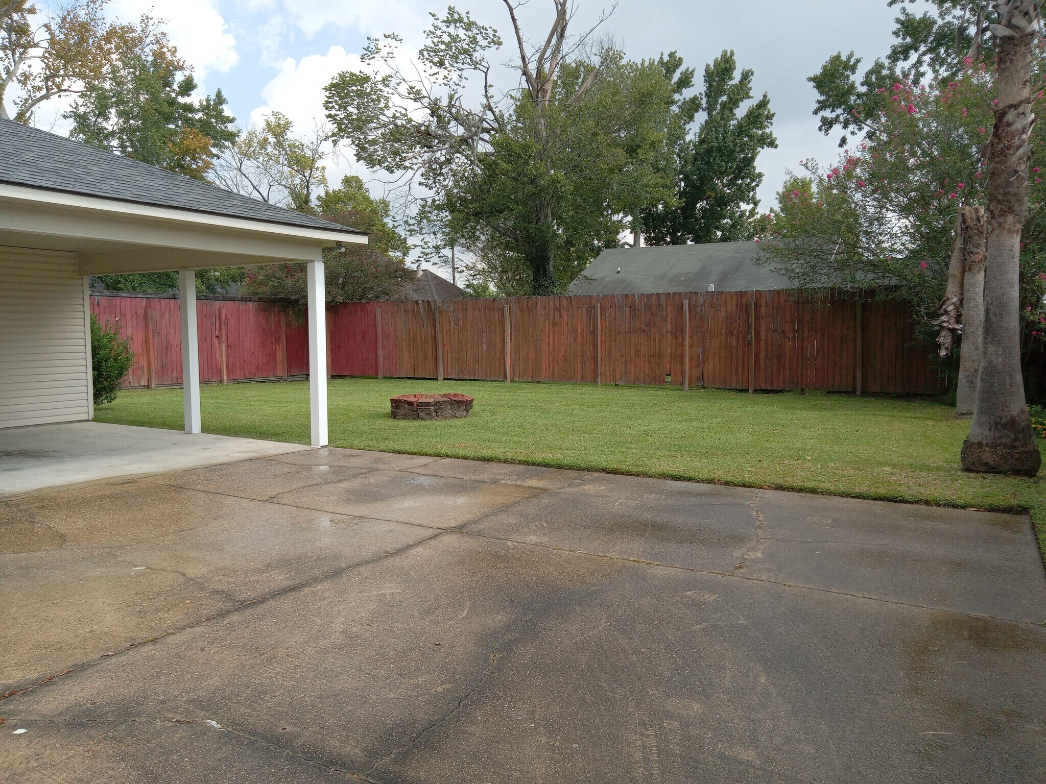 Backyard - 18404 White Oak Dr