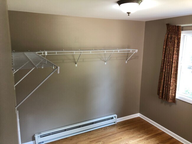 Walk in closet with window off main bedroom - 315 Prairie St