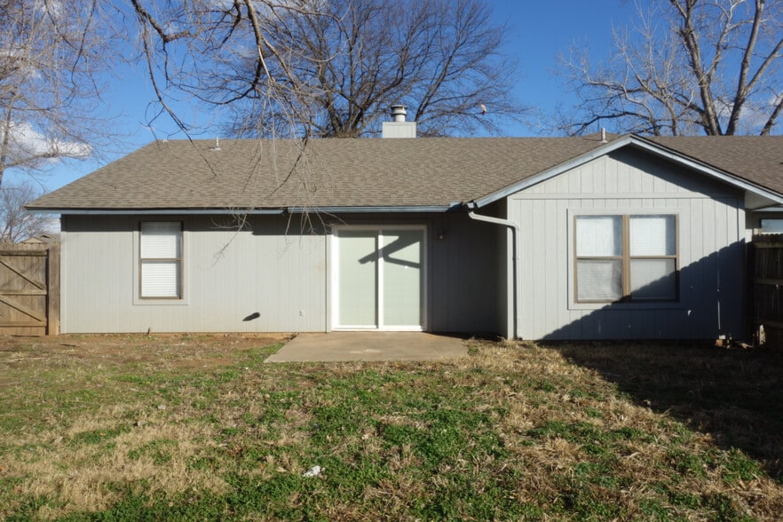 View of unit from Backyard - 6604 S Utica Pl