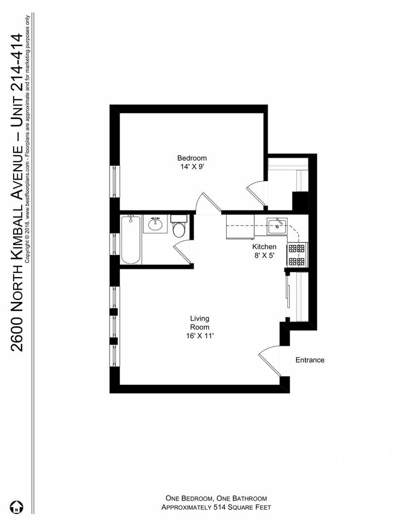 Building Photo - 2606 N Kimball Ave