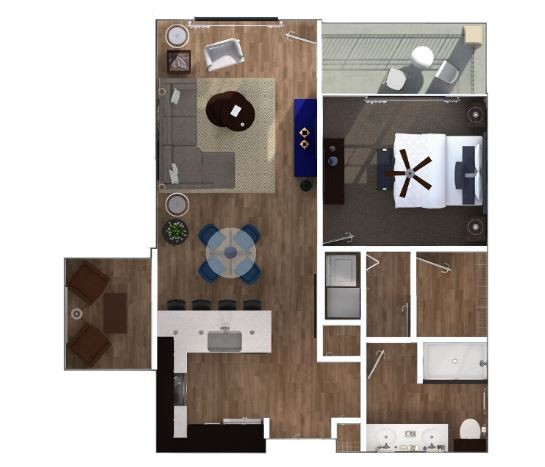 Floorplan - The Royale at CityPlace