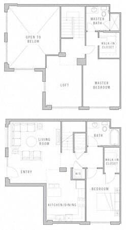 Floorplan - Loft House Apartments