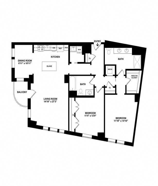 Floorplan - The Woodley