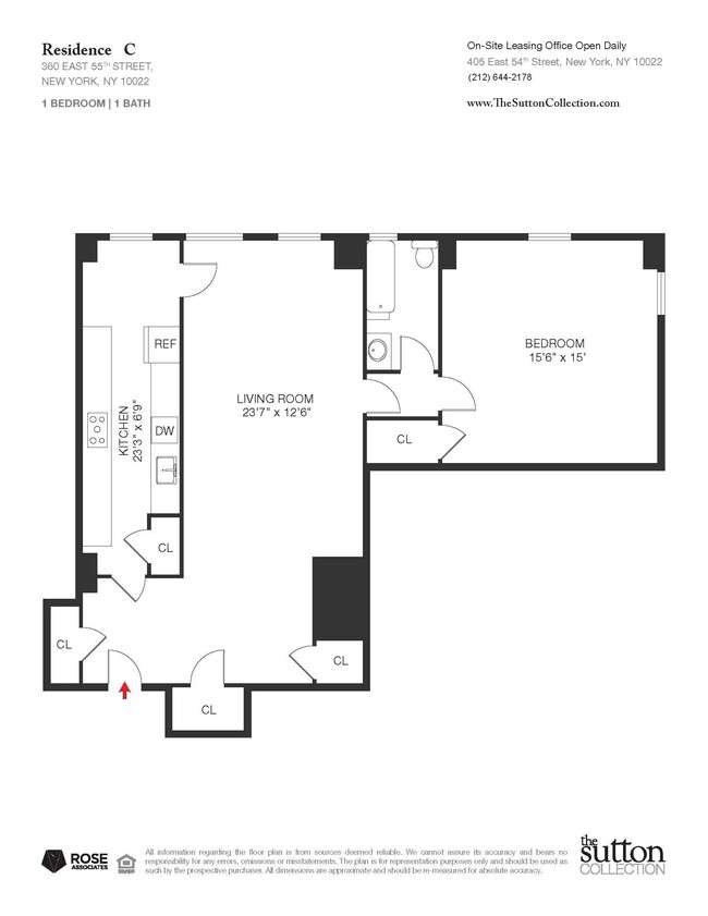 Floorplan - The Sutton Collection