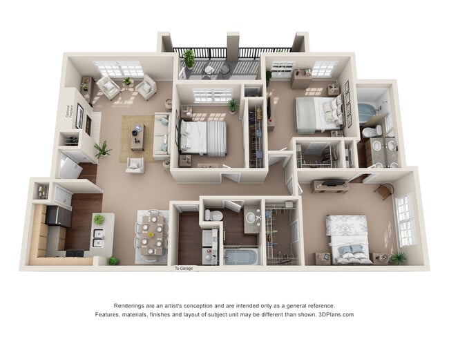 Floorplan - Sonterra Apartment Homes