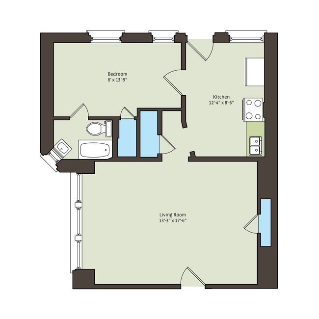 Floorplan - 5457-5459 S. Blackstone Avenue