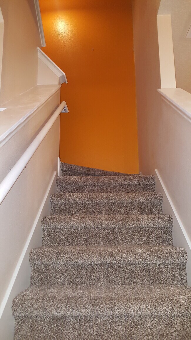 New Carpet, Custom paint & tile. Extended foyer, designer paint and wall frame, new upgraded - 23631 Twisting Falls Drive