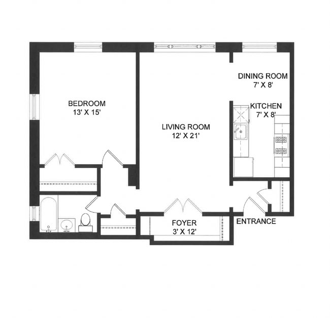 Floorplan - 1940 Sherman Ave.