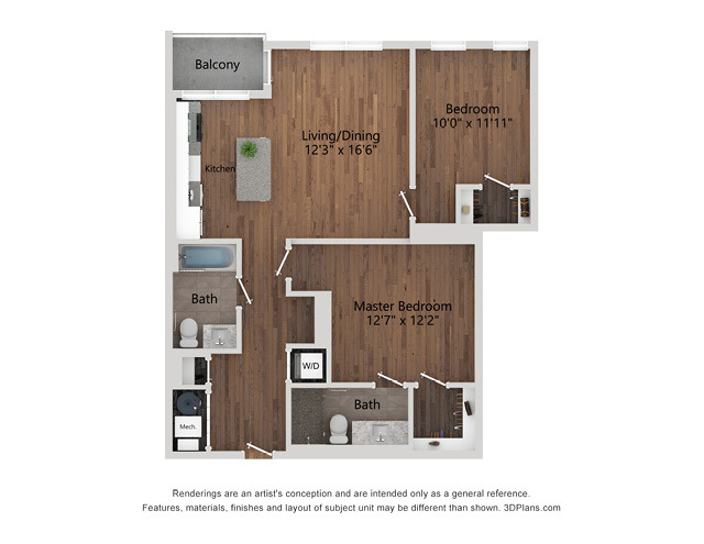 Floorplan - Monroe Aberdeen Place