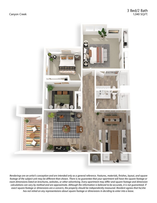 Floorplan - Canyon Creek