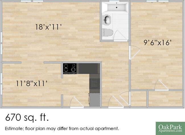 Floorplan - 504-508 S. Cuyler Ave.