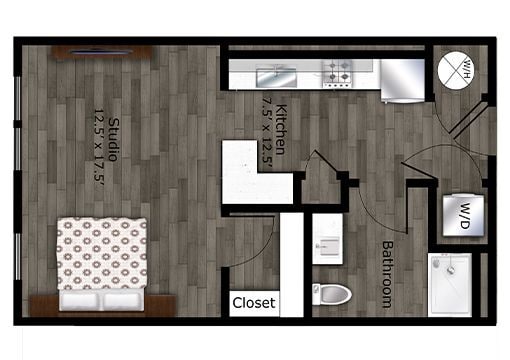 Floorplan - Edge on Four Apartments