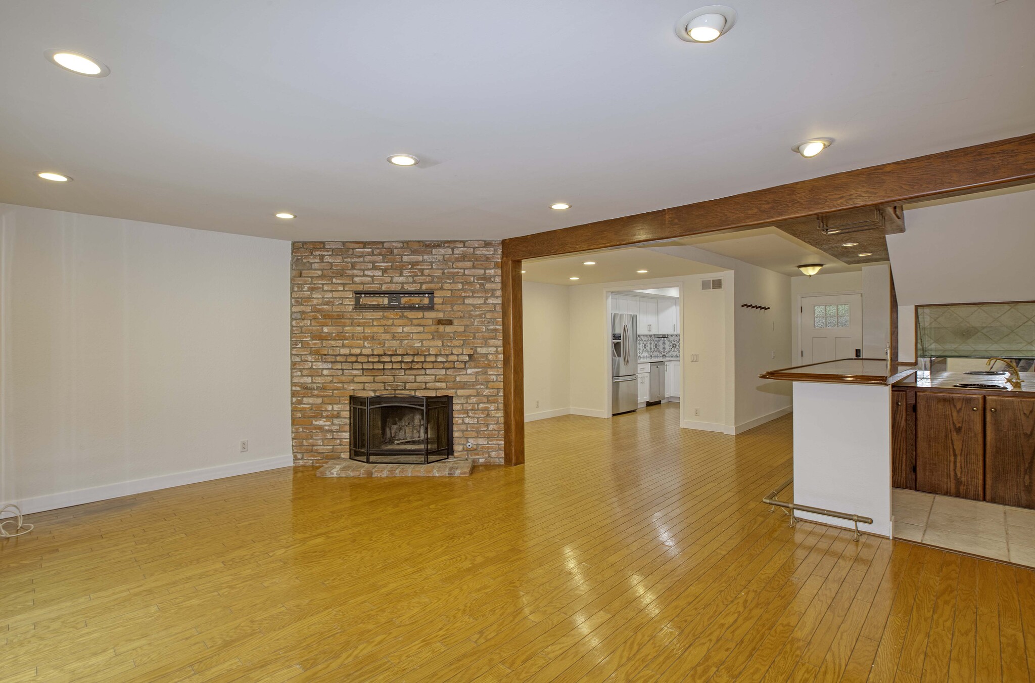 view from patio doors - 1833 11th St