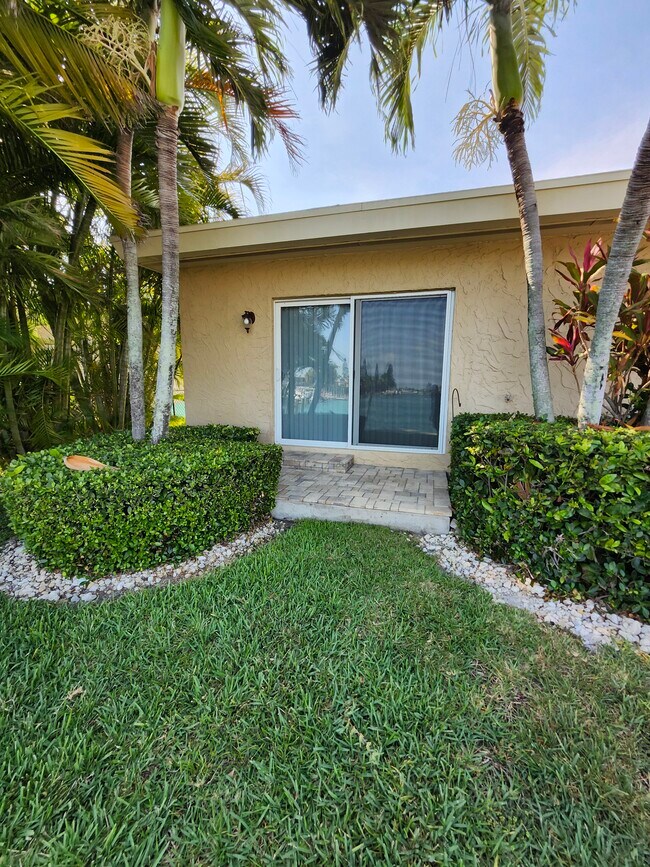 Master bedroom's private patio - 345 Capri Blvd